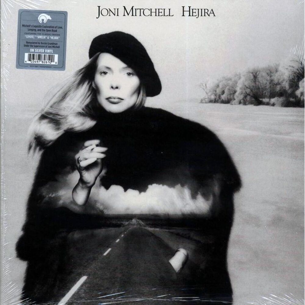 Joni Mitchell - Hejira (remastered) (silver vinyl) - Vinyl LP